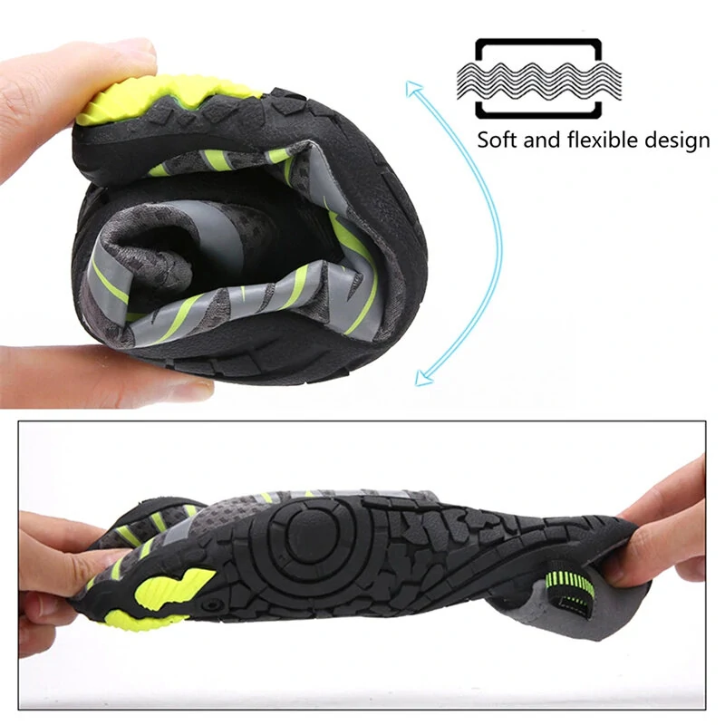 (image for) TENGOO Beach Wading Sandal Five Fingers Barefoot Design Quick Dry Soft Breathable Surf Fishing Fitness Water Sports Shoes